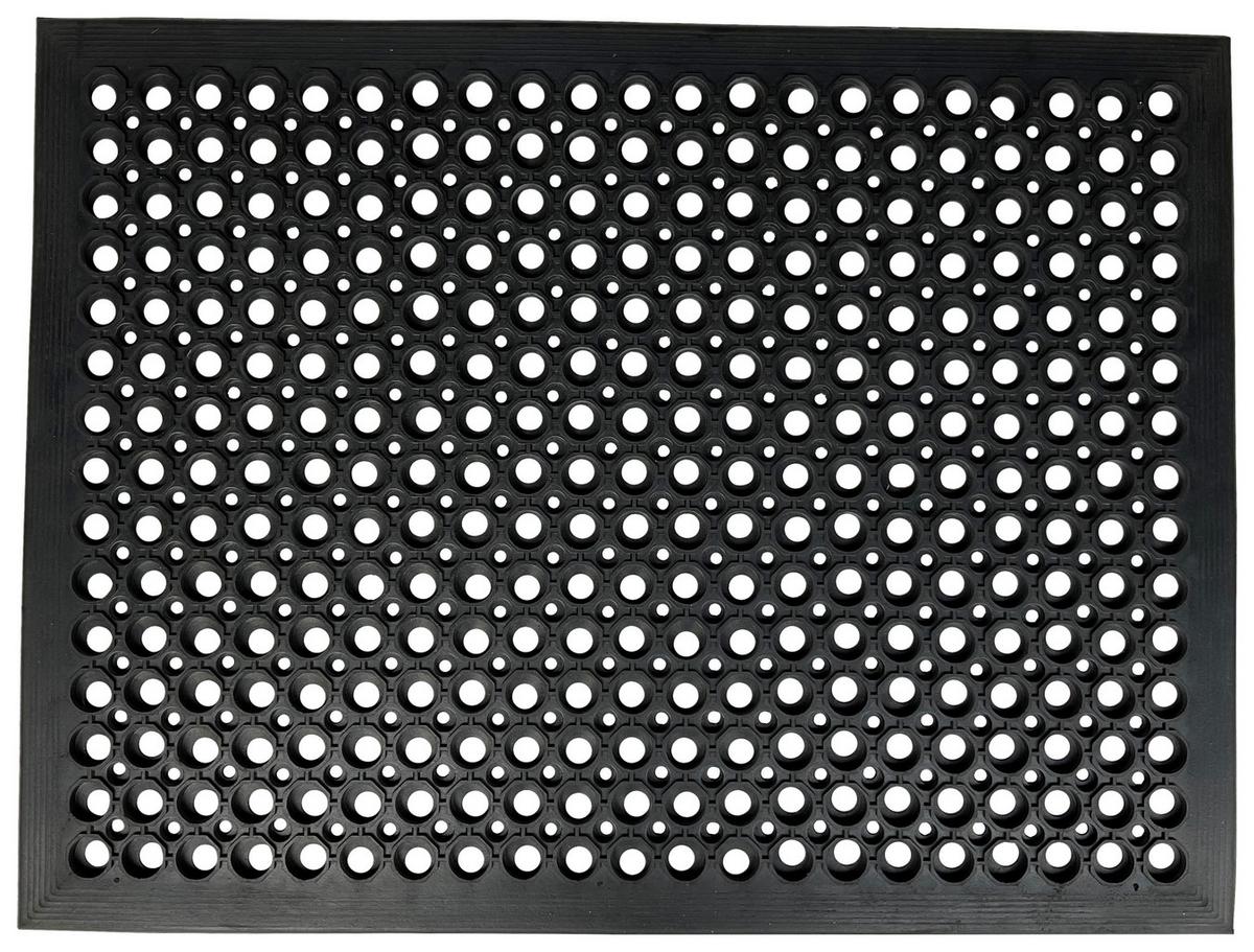 Lábtörlő Marlen - fekete, Modern, műanyag (60/80cm) - Ondega