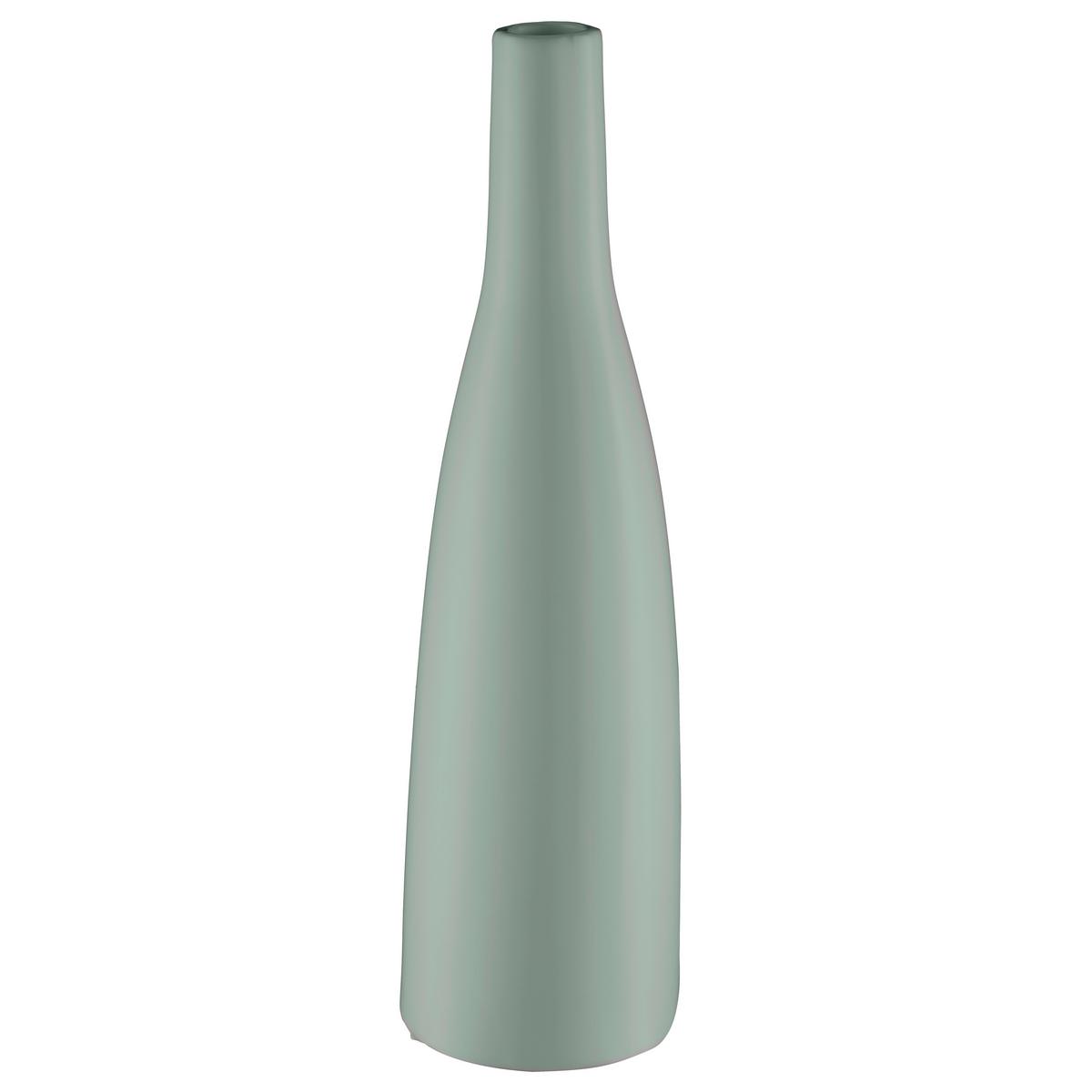 Dekoračná váza PLANICO II - zelená, Moderní, keramika (27cm) - Mömax