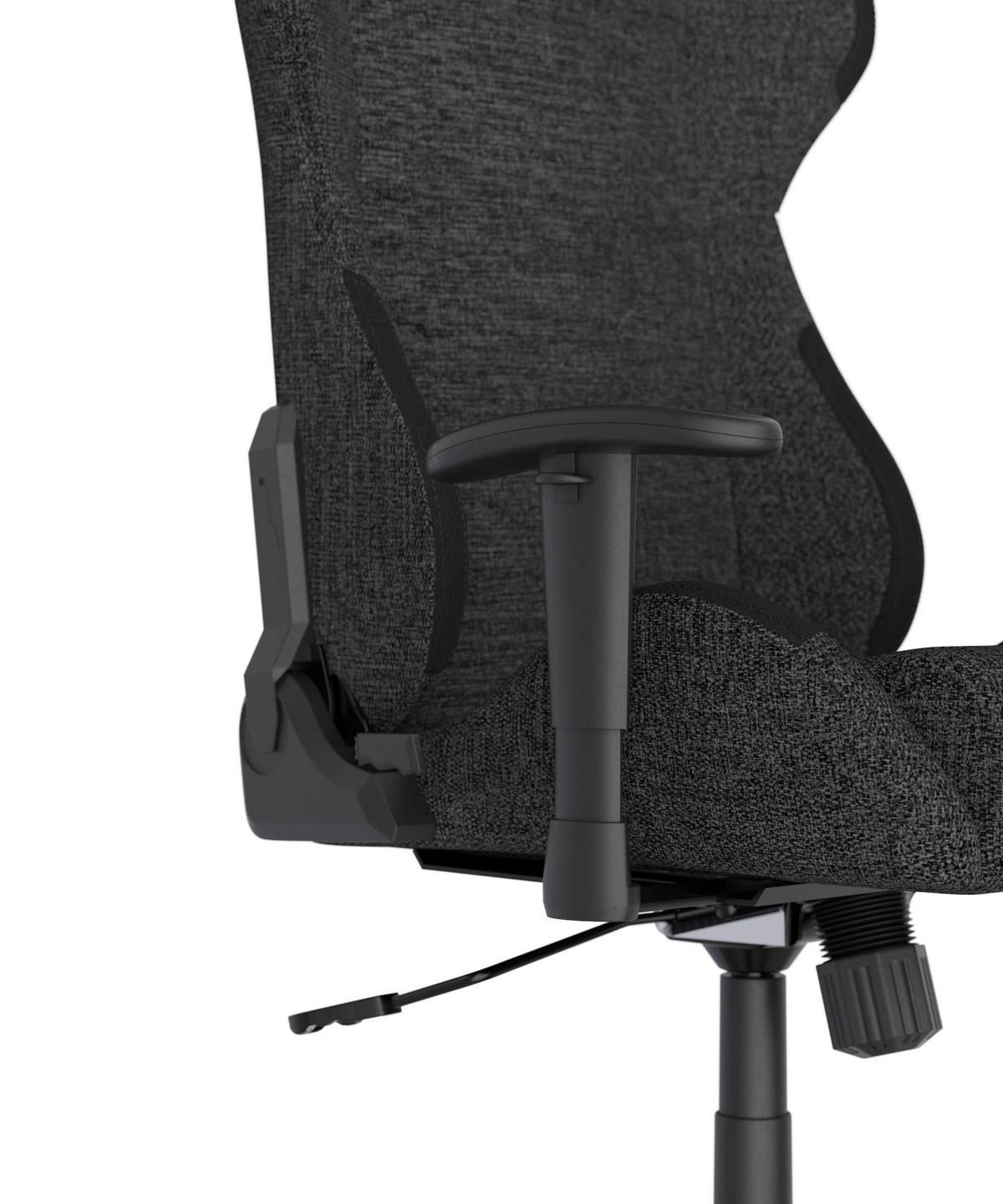 Gamingstuhl Formula Schwarz B: 70cm - Schwarz, KONVENTIONELL, Kunststoff/Textil (70/129/70cm) - Dxracer