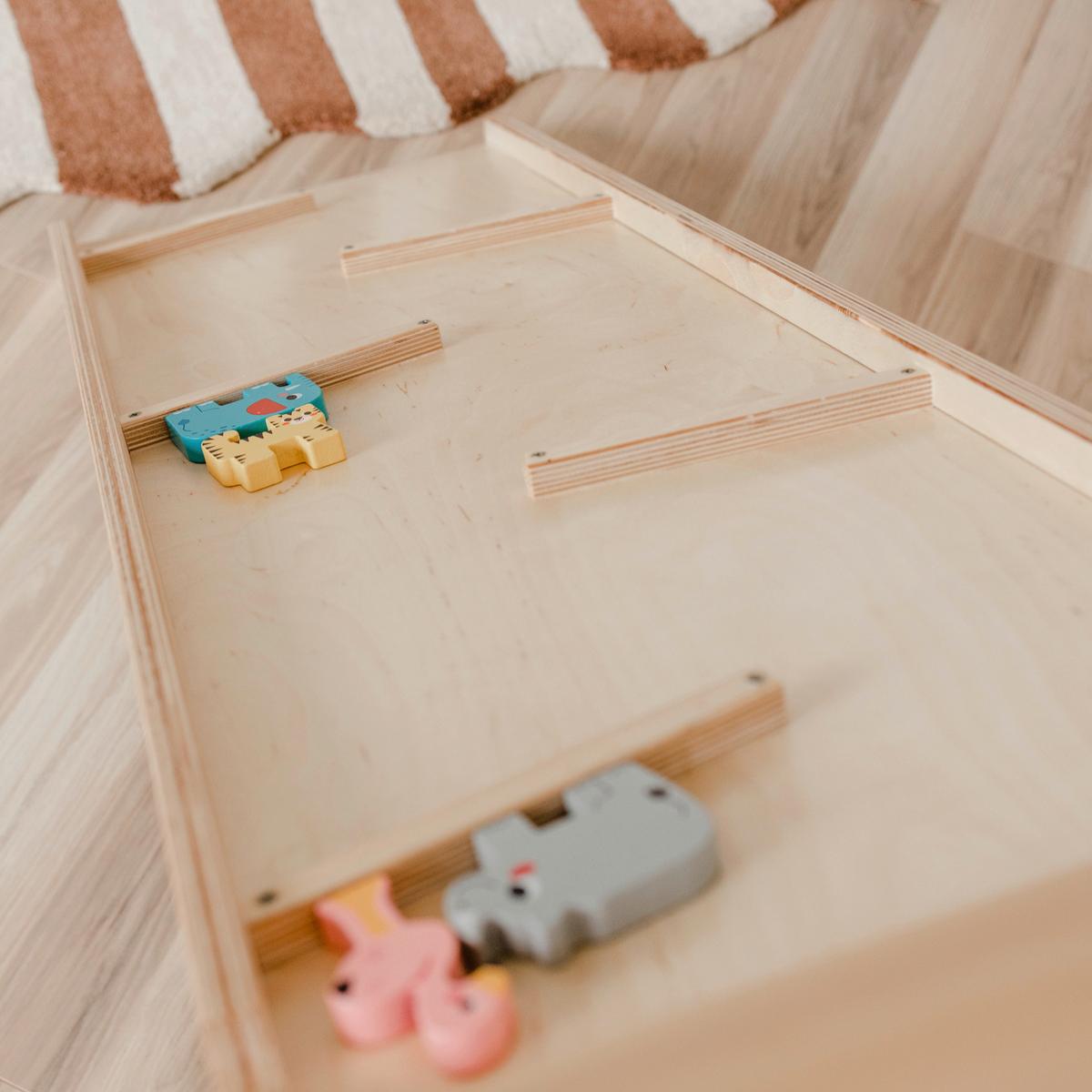 Rutsche natur 40x112 cm - Birkefarben, Basics, Holz (112/40/7cm) - CLIFF
