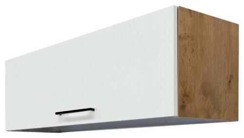 Küchenoberschrank Avila Eichefarben/Magnolie B: 100 cm - Eichefarben/Magnolie, KONVENTIONELL, Holzwerkstoff (100/32/32cm) - FlexWell
