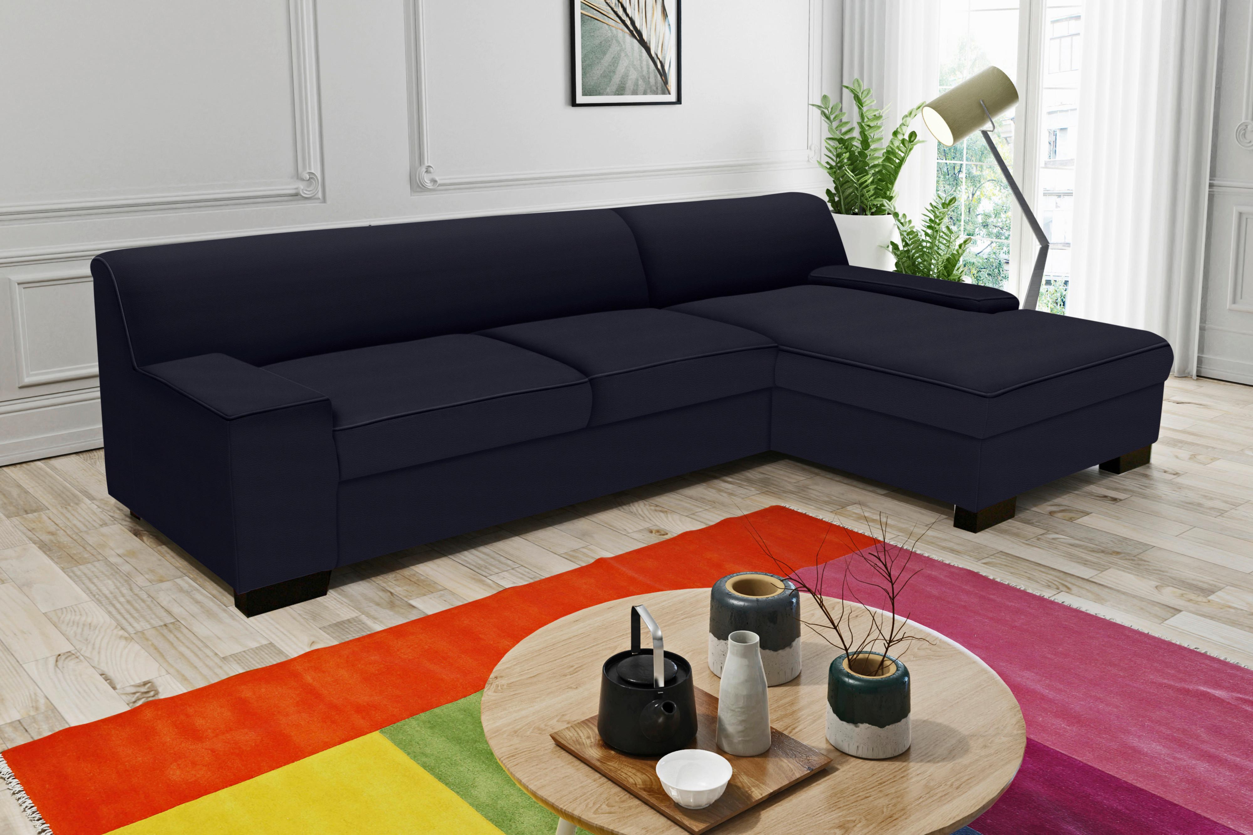 Ecksofa im Lederlook