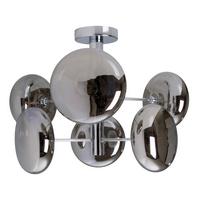 Deckenleuchte Orion - Chromfarben, Basics, Glas/Metall (53/38cm) - Näve