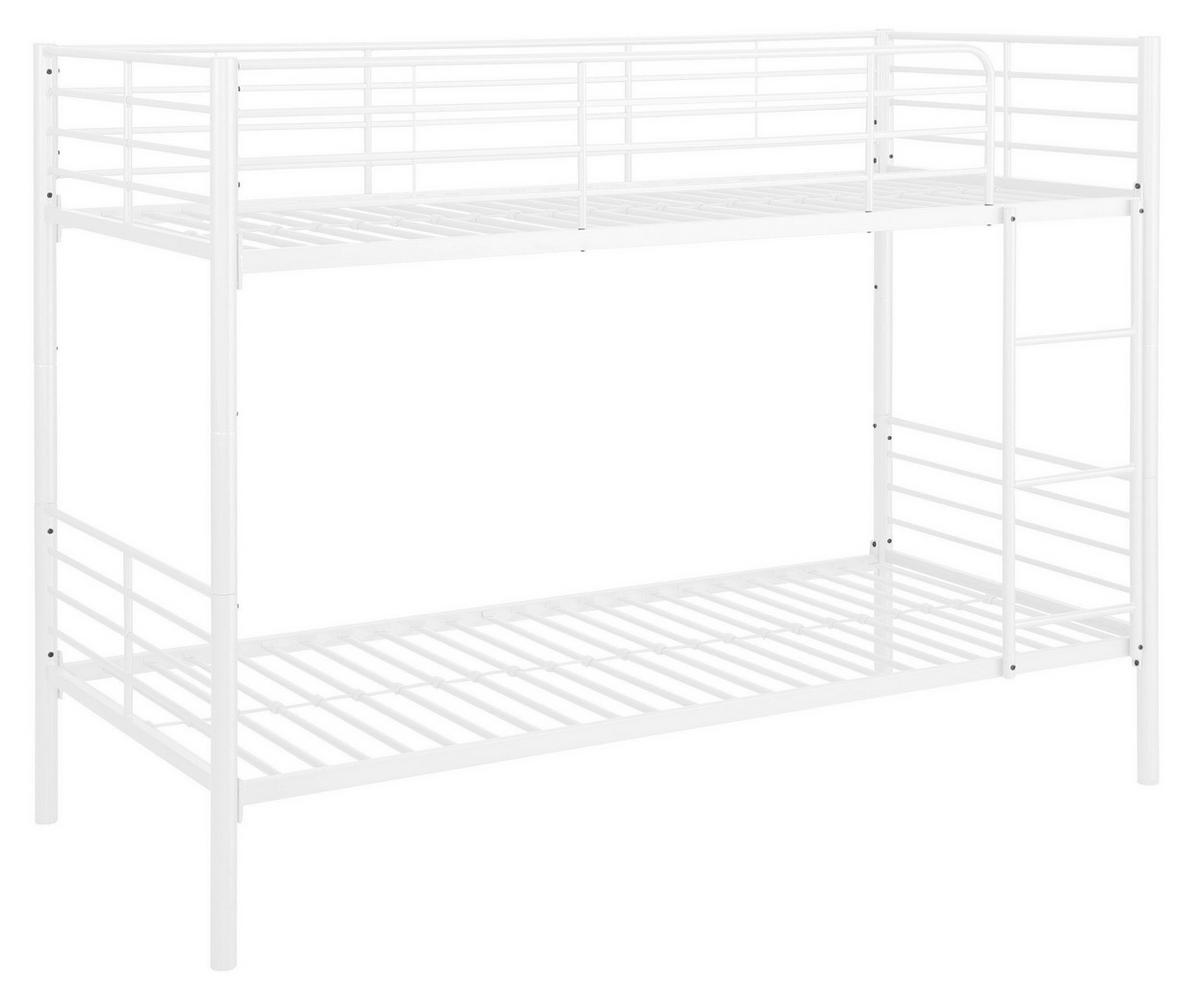 Etagenbett Rosie Weiß 97x208cm - Weiß, Design, Metall (97/208cm) - MID.YOU