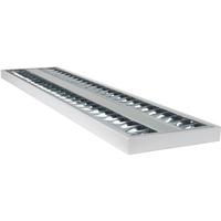 Led-deckenleuchte L: 124,5 Cm, Mit Farbtemperaturwechsler - Weiß, Basics, Metall (124,5/31,2/4cm)