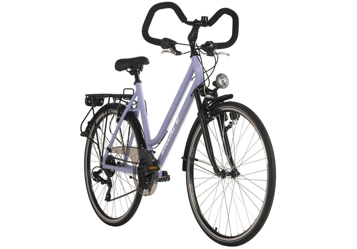 Trekkingrad, 28 Zoll Blau - Blau, KONVENTIONELL, Metall (25/140/60cm)