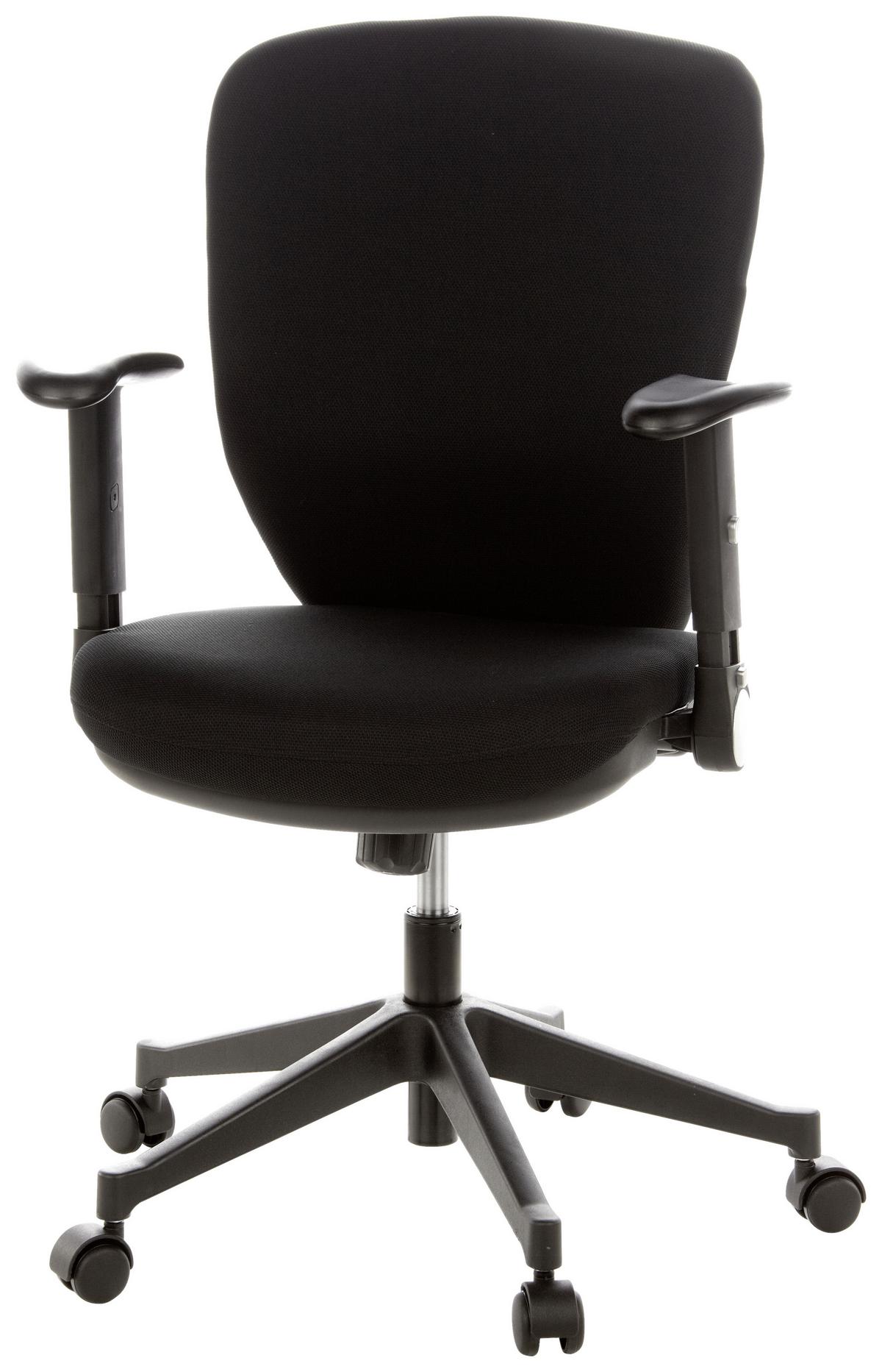 Drehstuhl Traffic 20 Schwarz - Schwarz, MODERN, Kunststoff/Textil (58/103/48cm) - MID.YOU