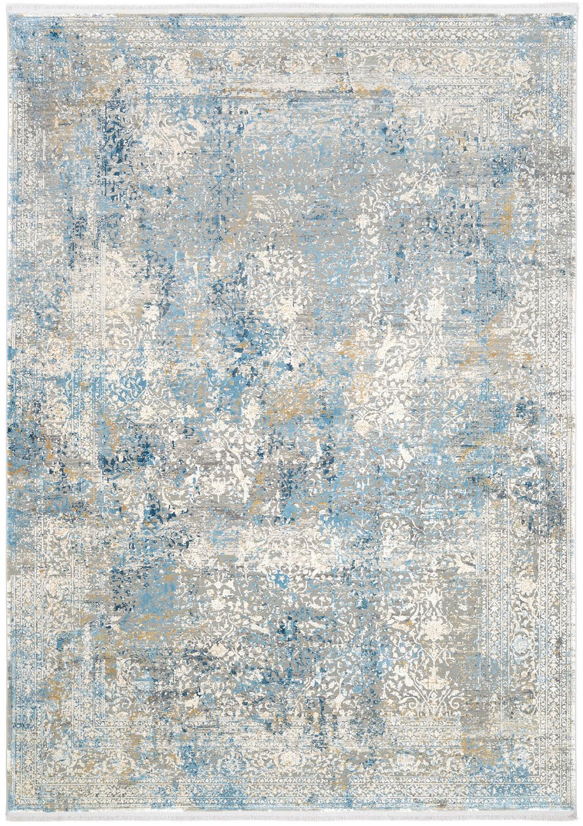Webteppich Avignon Multicolor 300x400 cm - Blau/Grau, Design, Textil (300/400cm) - Dieter Knoll