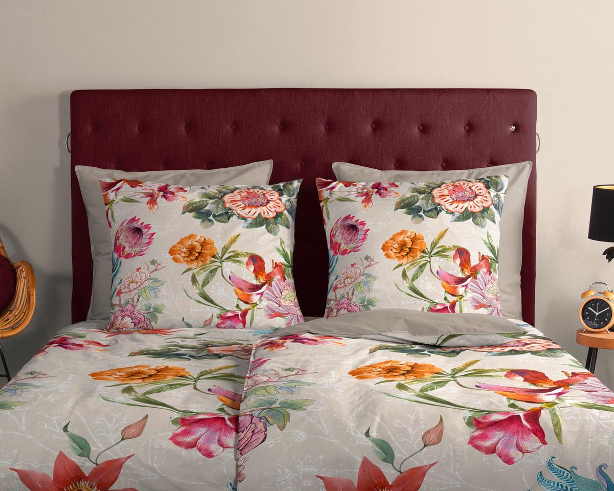Wendebettwäsche Jaimy Multicolor 155x220 cm - Multicolor, Design, Textil (155/220cm)