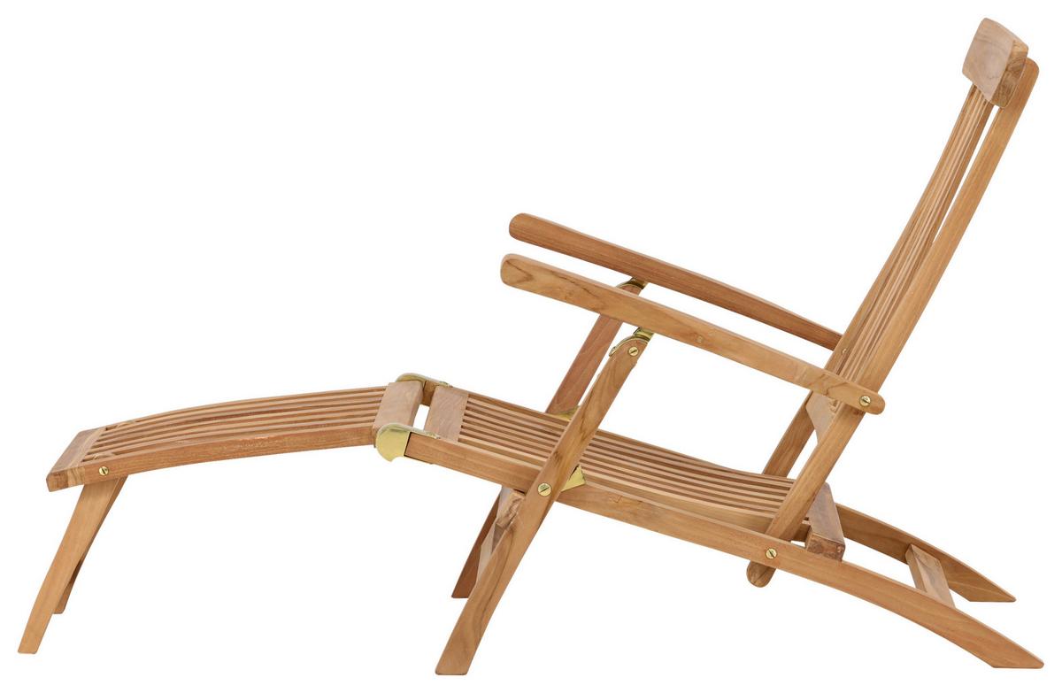 Sonnenliege Kenya Teakholz - KONVENTIONELL (60/95/150cm) - Gardenson
