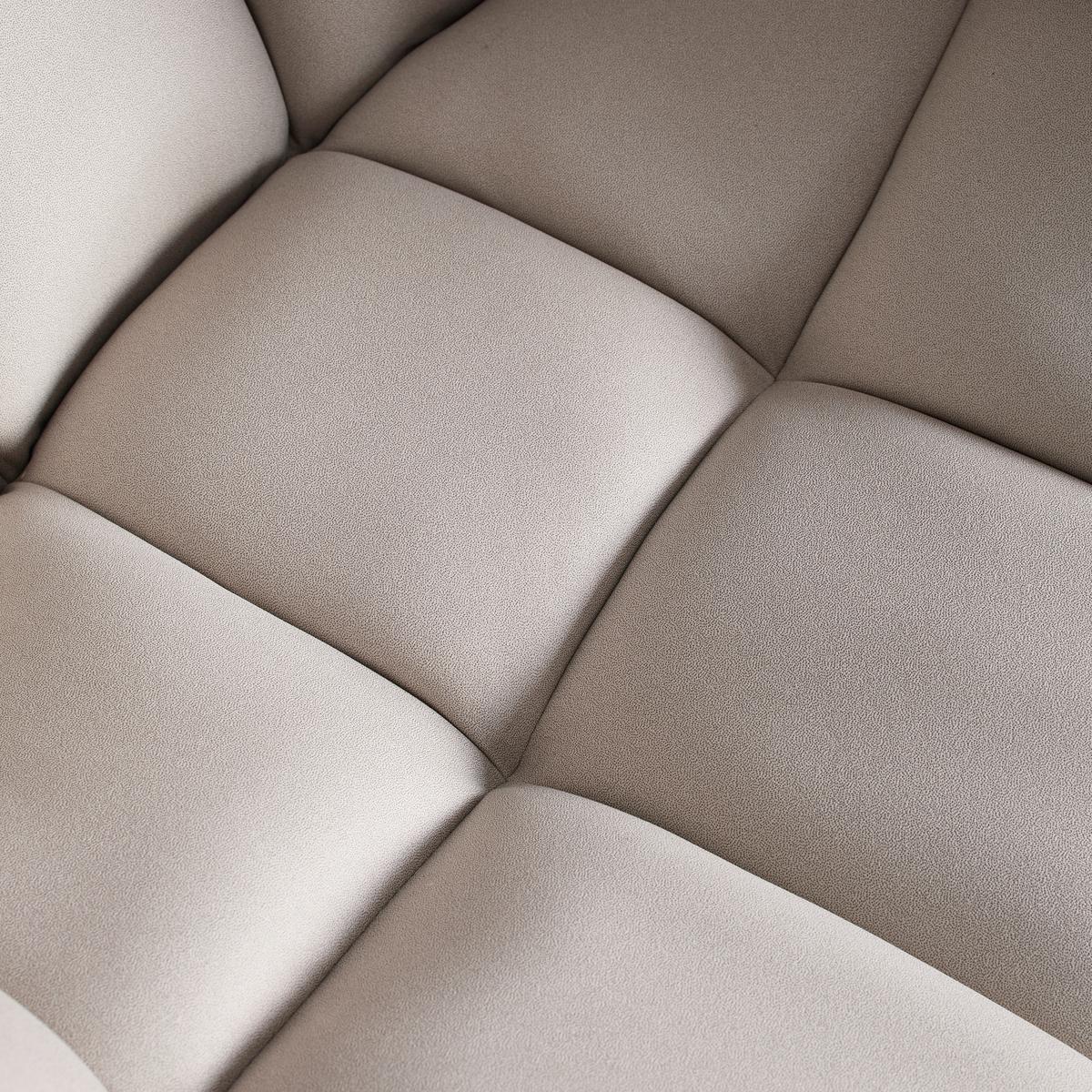 Křeslo ROBIN světlešedé - černá/světle šedá, Moderní, kov/textil (72/78/81cm) - Bessagi Home