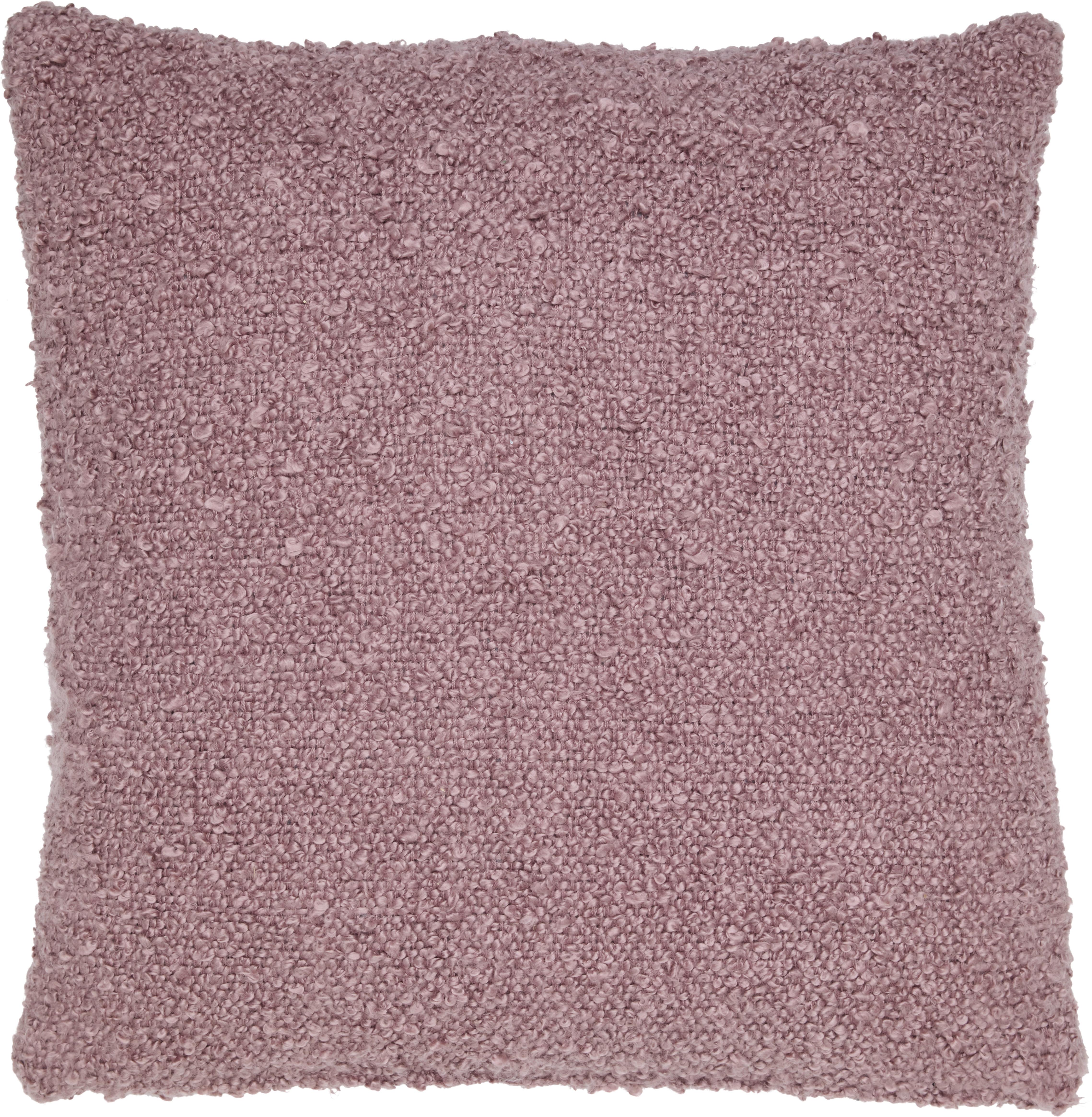 Dekoračný vankúš Berkley, 45/45cm, hnedofialová - hnedofialová, Konventionell, textil (45/45cm) - Mömax