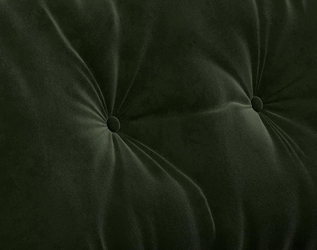 Ecksofa Scott - Edelstahlfarben/Olivgrün, Design, Textil (259/205cm) - Livetastic