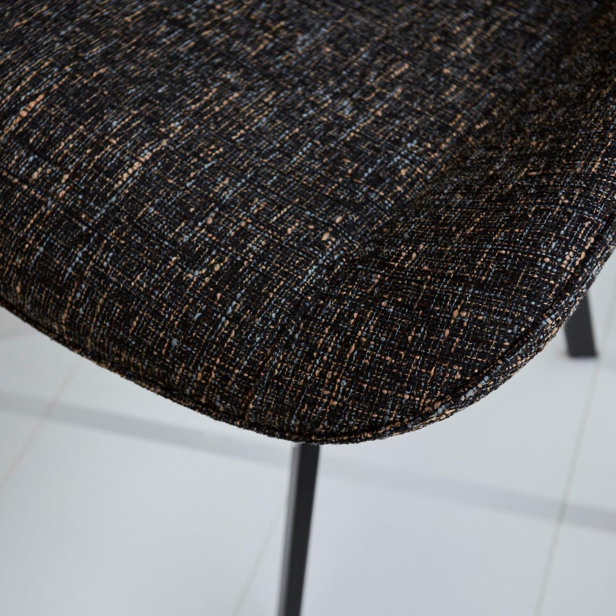 Stuhl-set Samuel - Schwarz, Design, Textil (53/87/63cm) - MID.YOU