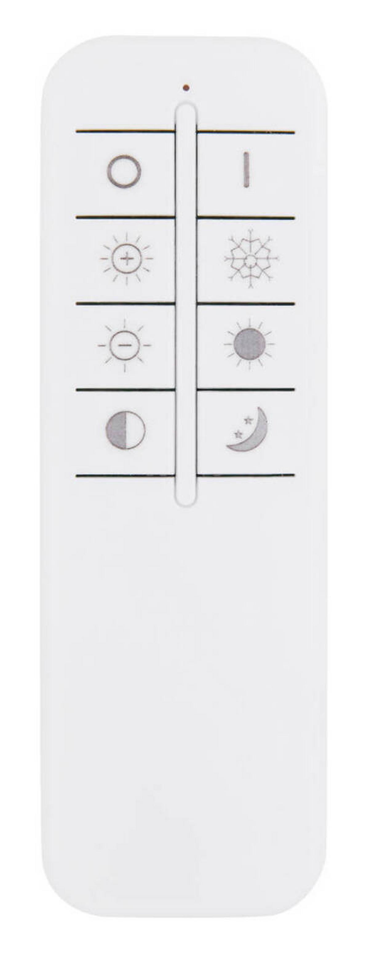 Led Függőlámpa 67193-55h - fekete/opál, Design, műanyag/fém (76,7/50,3/150cm) - Globo
