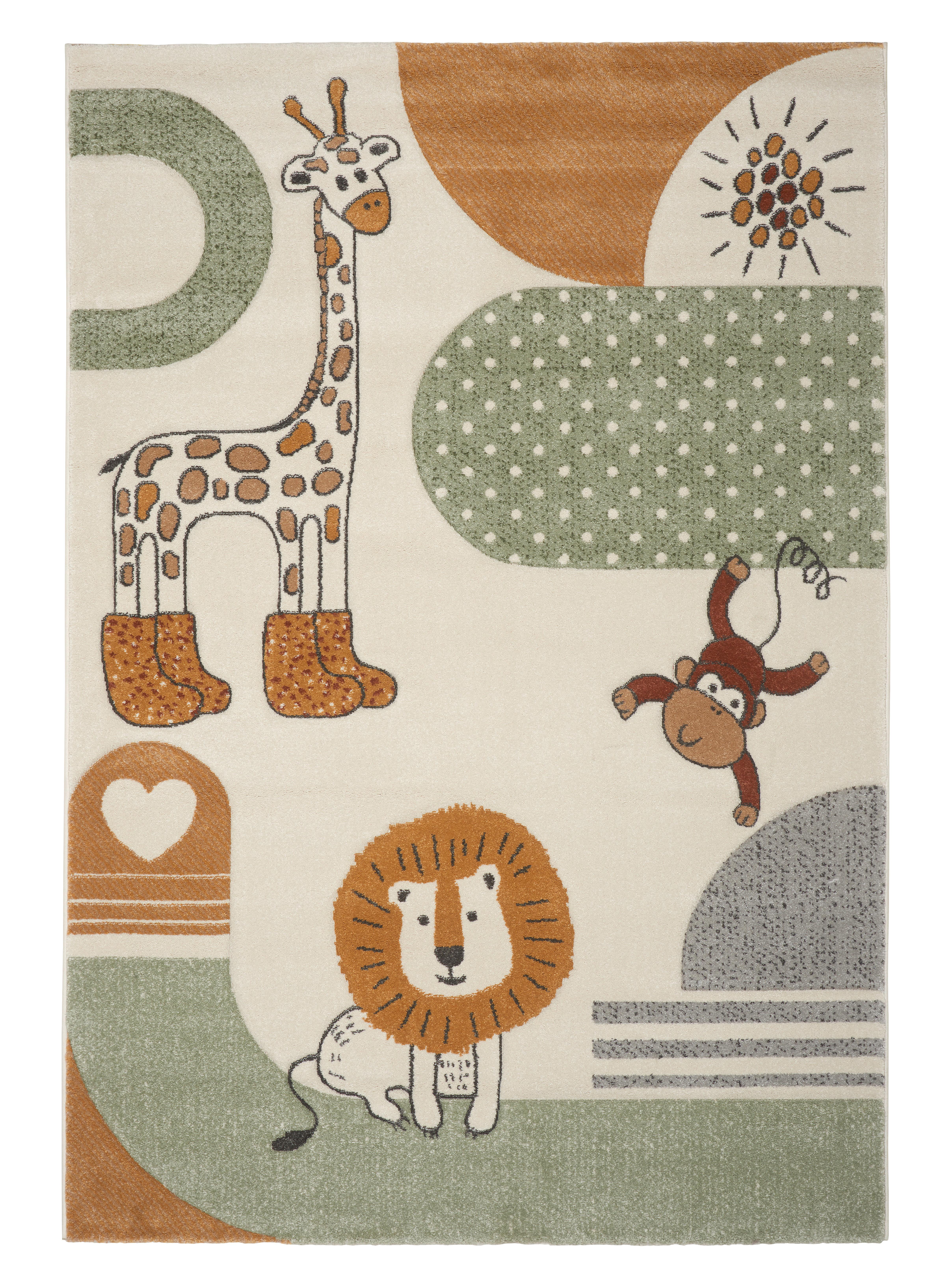 DETSKÝ KOBEREC SAFARI 1 - viacfarebná, Modern, textil (120/170cm) - Mömax
