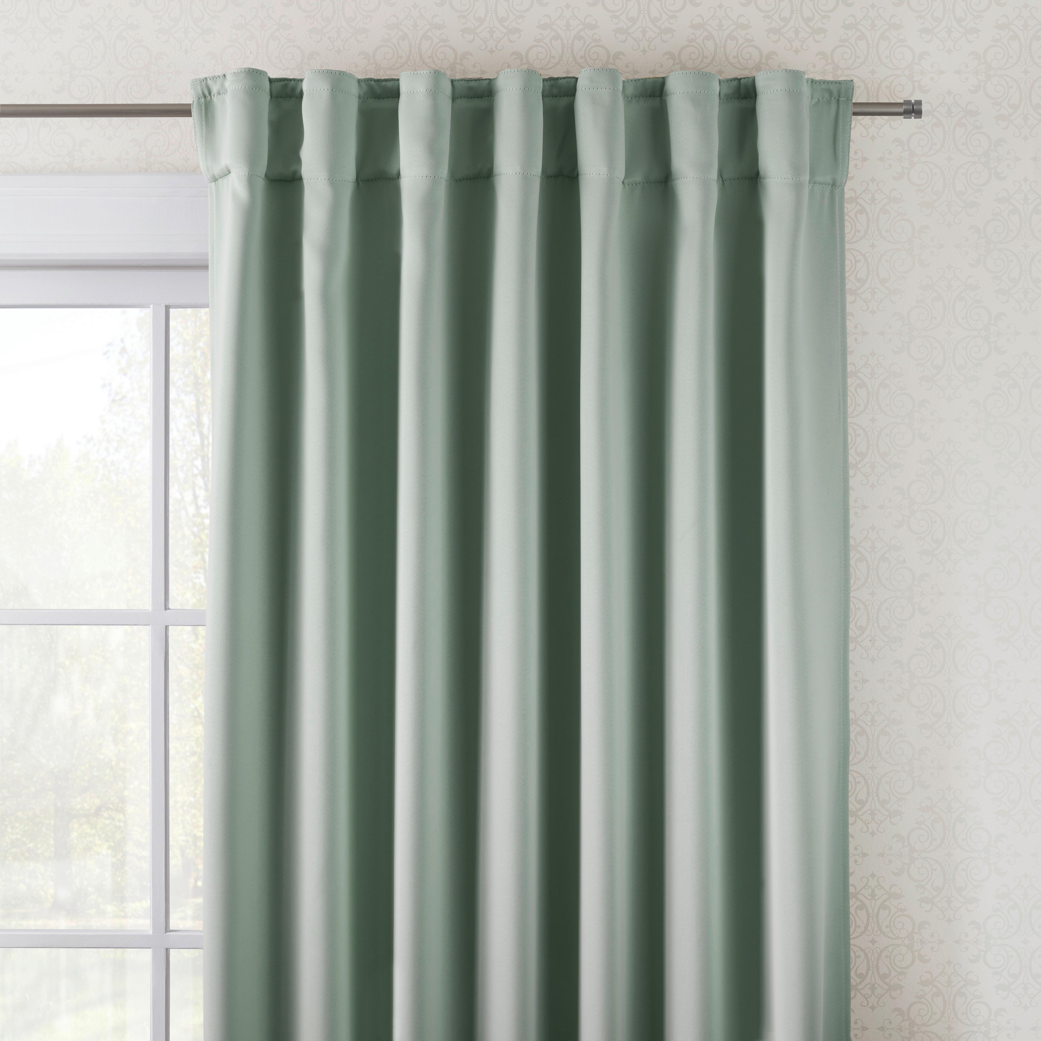 Zatemňovací závěs Riccardo, 140/245cm - světle zelená, Moderní, textil (140/245cm) - Premium Living