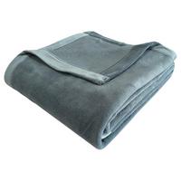 KUSCHELDECKE ILKA - Anthrazit, MODERN, Textil (150/200cm) - Luca Bessoni