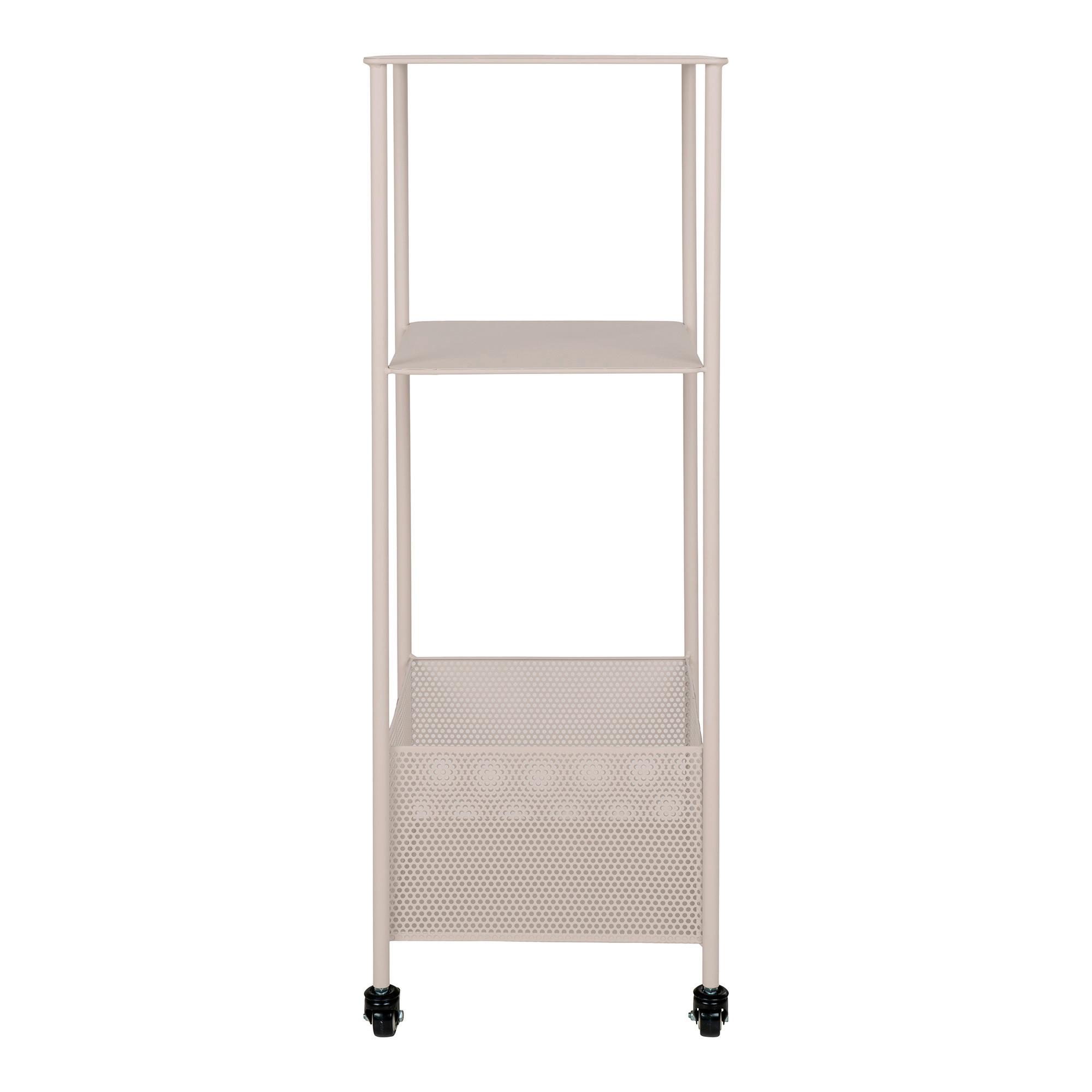 Allzweckwagen Torres Beige B: 35 cm - Beige, Design, Metall (35/106/35cm)