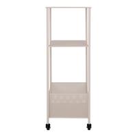 Allzweckwagen Torres Beige B: 35 cm - Beige, Design, Metall (35/106/35cm)