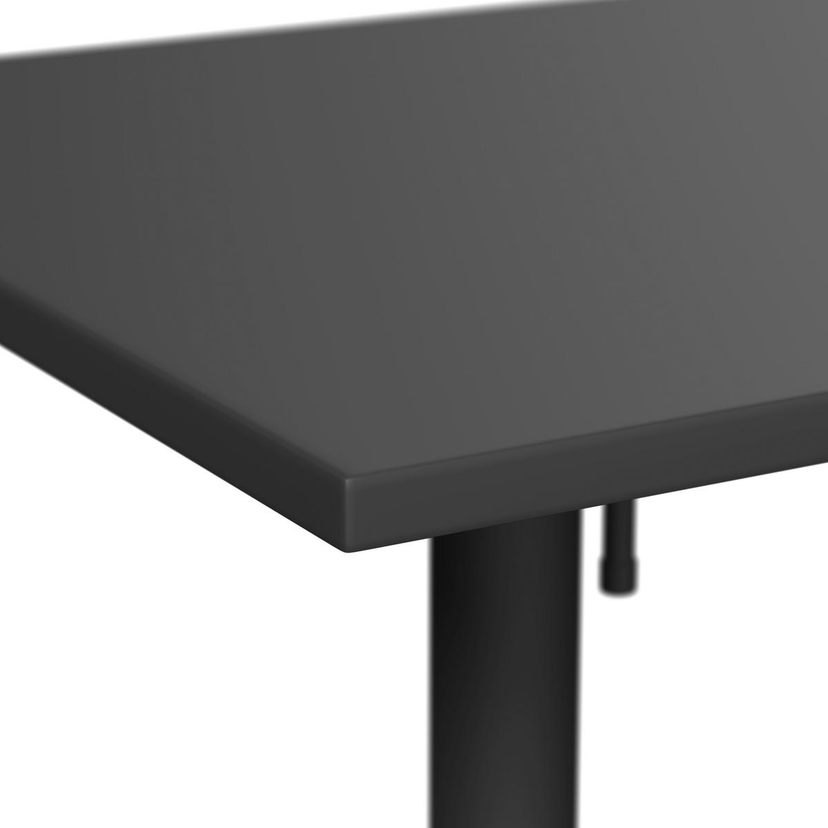 Gartentisch -Klapptisch Rom - Anthrazit, MODERN, Metall (70/72/70cm) - Beldano