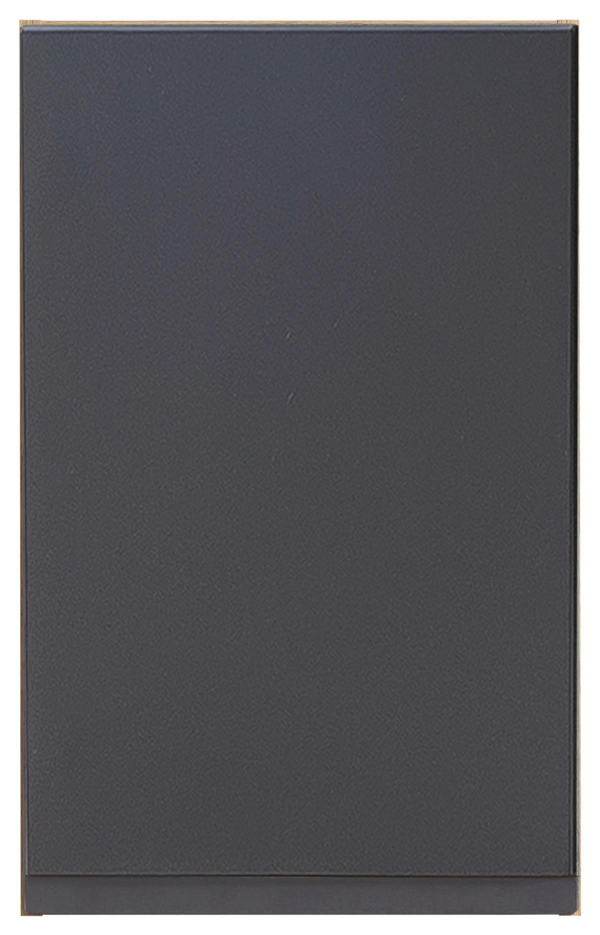 Hängeschrank Verese B: 40 cm Grau/Eiche Wotan - Eiche Wotan/Grau, MODERN, Holzwerkstoff (40/64/20cm) - Held