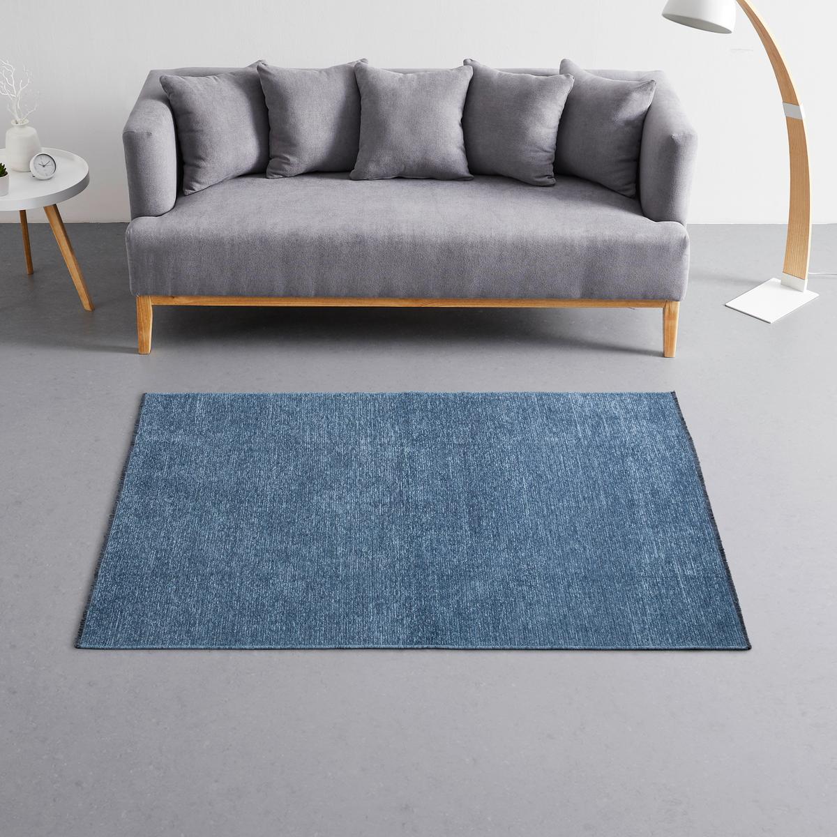 Tkaný koberec SILKE 1, š/d: 80/150cm - modrá, Romantik / Landhaus, textil (80/150cm) - Mömax