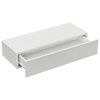 NÁSTENNÁ KONZOLA NOAH -TREND- - biela, Modern, kompozitné drevo (60cm) - Mömax