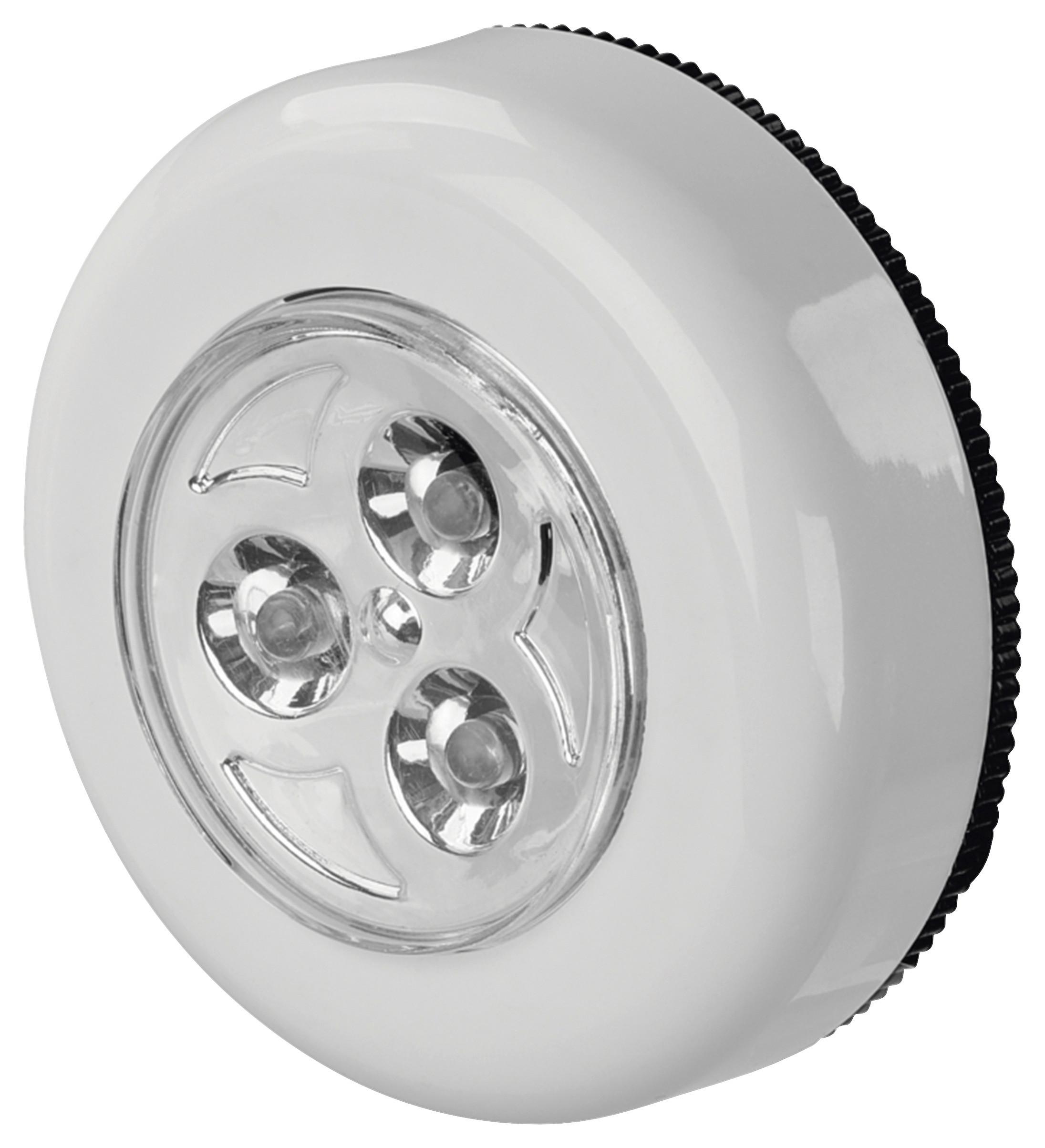 Éjjeli Lámpa Led Lámpa - fehér, Basics, műanyag (0.68/0.68/0.23cm)