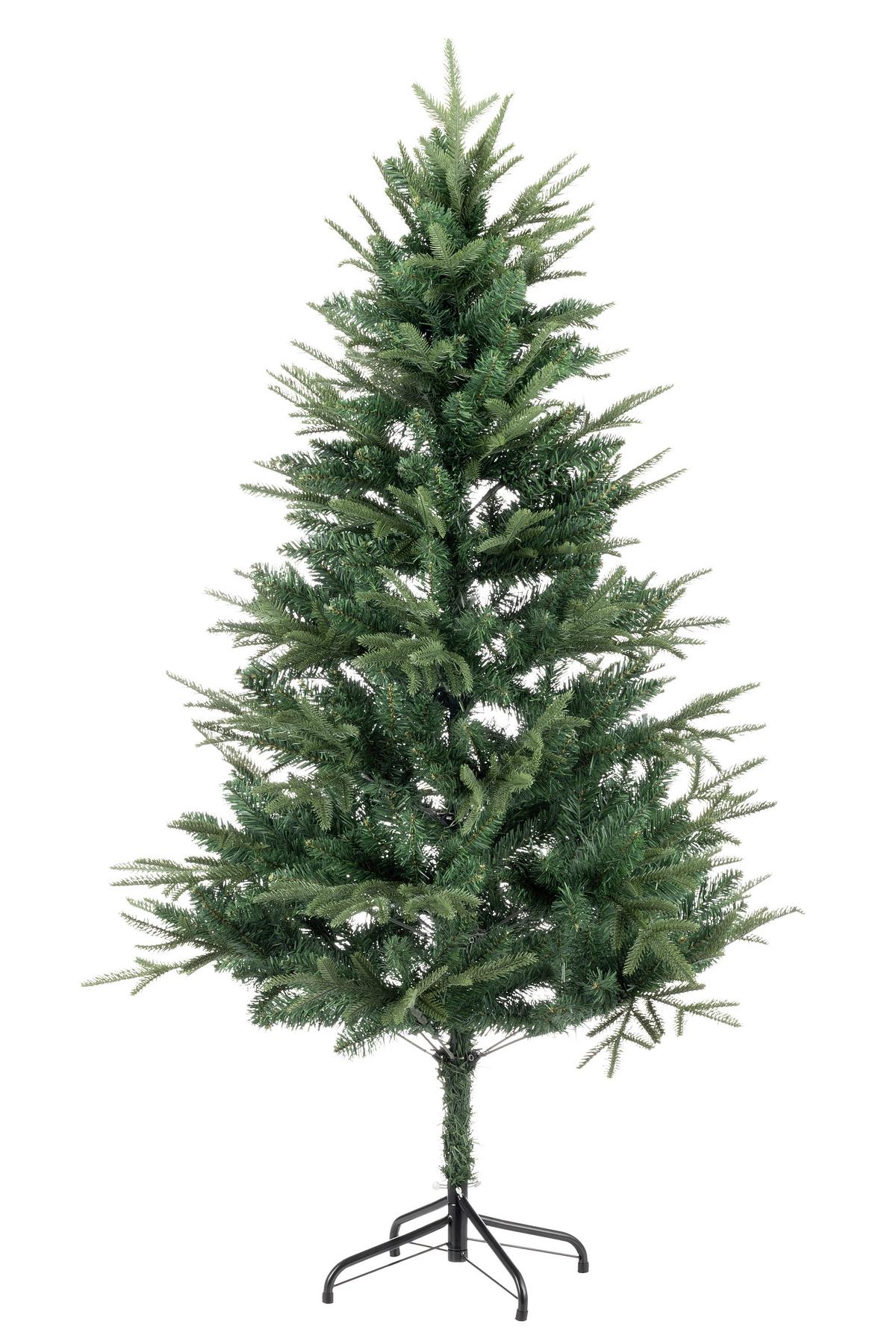 Karácsonyfa Kb. 150cm - zöld, Konventionell, műanyag/fém (150cm) - Luca Bessoni