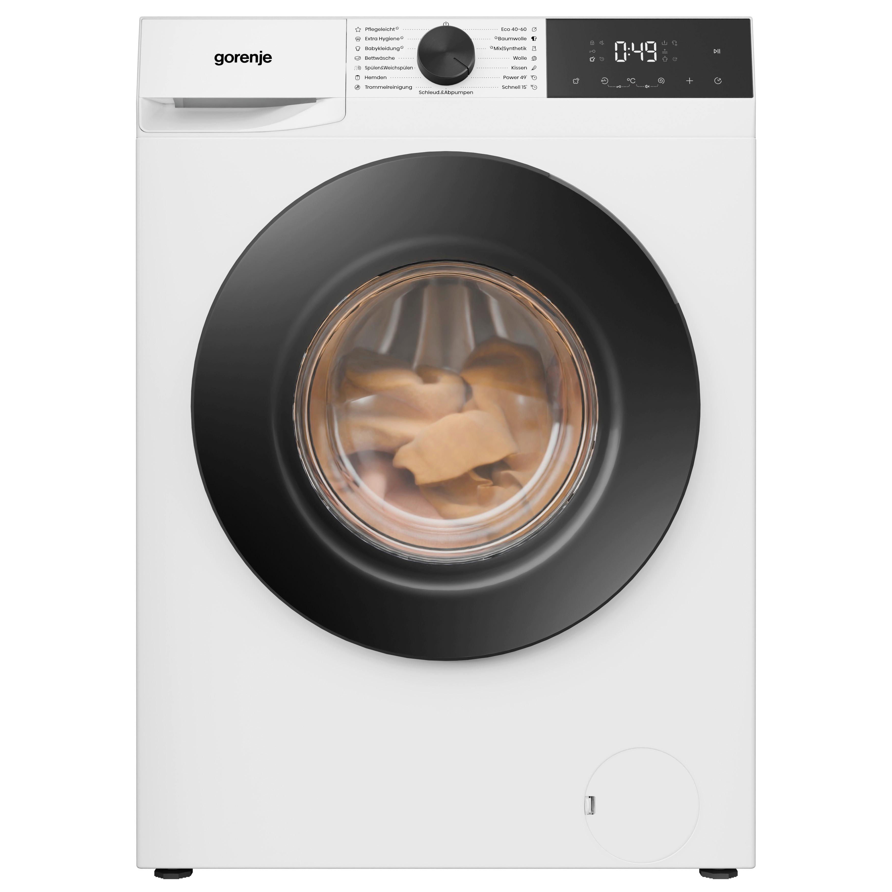 Waschmaschine WG2PS64AP2/AT Füllmenge ca. 6 kg, EEKL: A - Weiß, Basics, Kunststoff/Metall (59,5/84,5/43,5cm) - Gorenje