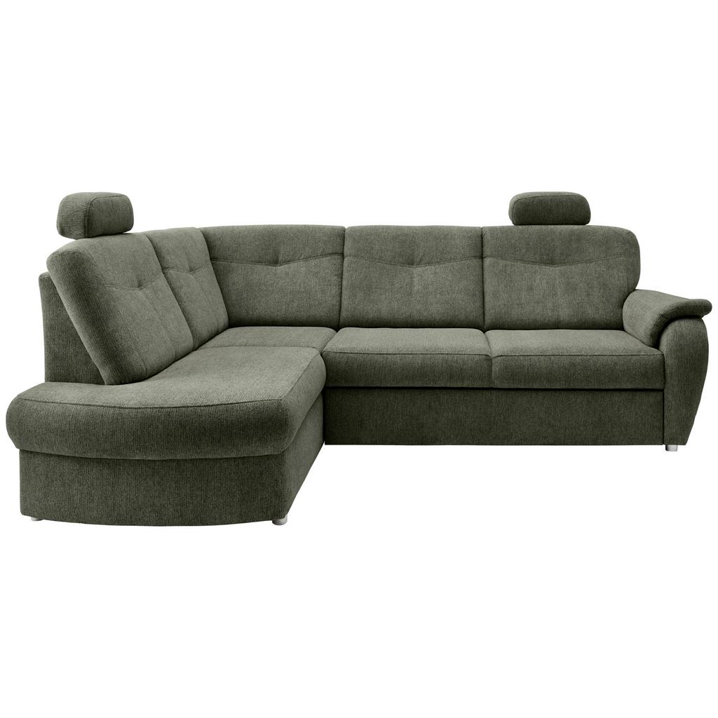 Eckschlafsofa Rosali Dunkelgrün S: 180x264 Cm