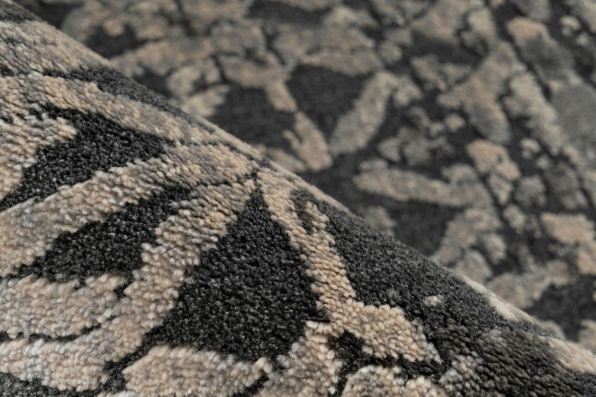 Teppich Adeon 300 Grau B: 80 cm - Grau, KONVENTIONELL, Textil (80/150cm)