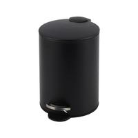 Koš na kosmetické potřeby Noah, 3l - černá, Moderní, kov/plast (16,8/24,5cm) - Mömax