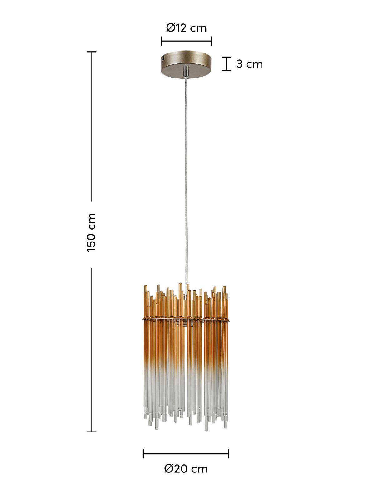 ZÁVĚSNÉ SVÍTIDLO STAB - Moderní (81/20/120cm)