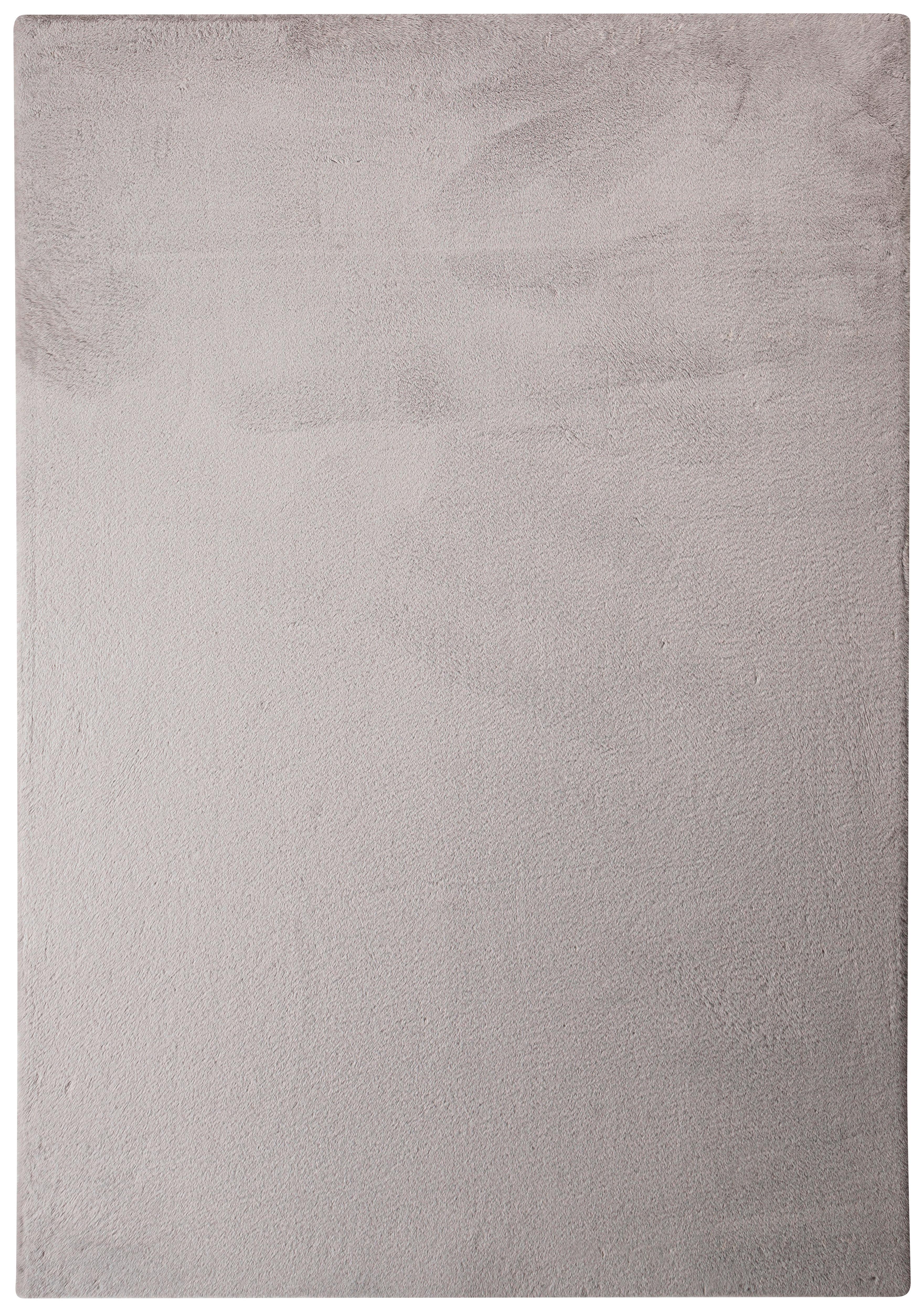 Fellteppich Margarete Silberfarben 160x220 cm - Silberfarben, MODERN, Textil (160/220cm) - Luca Bessoni