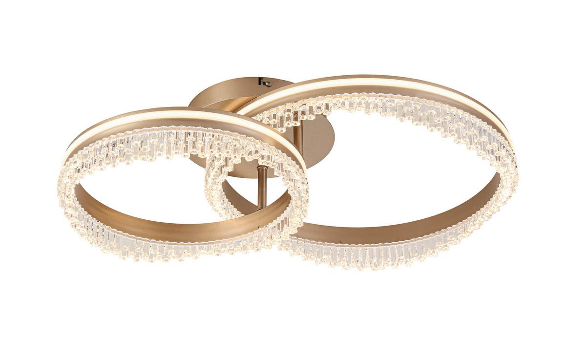 Led-deckenleuchte Dalila - Cappuccino, MODERN, Kunststoff/Metall (59/40/17cm) - Luca Bessoni