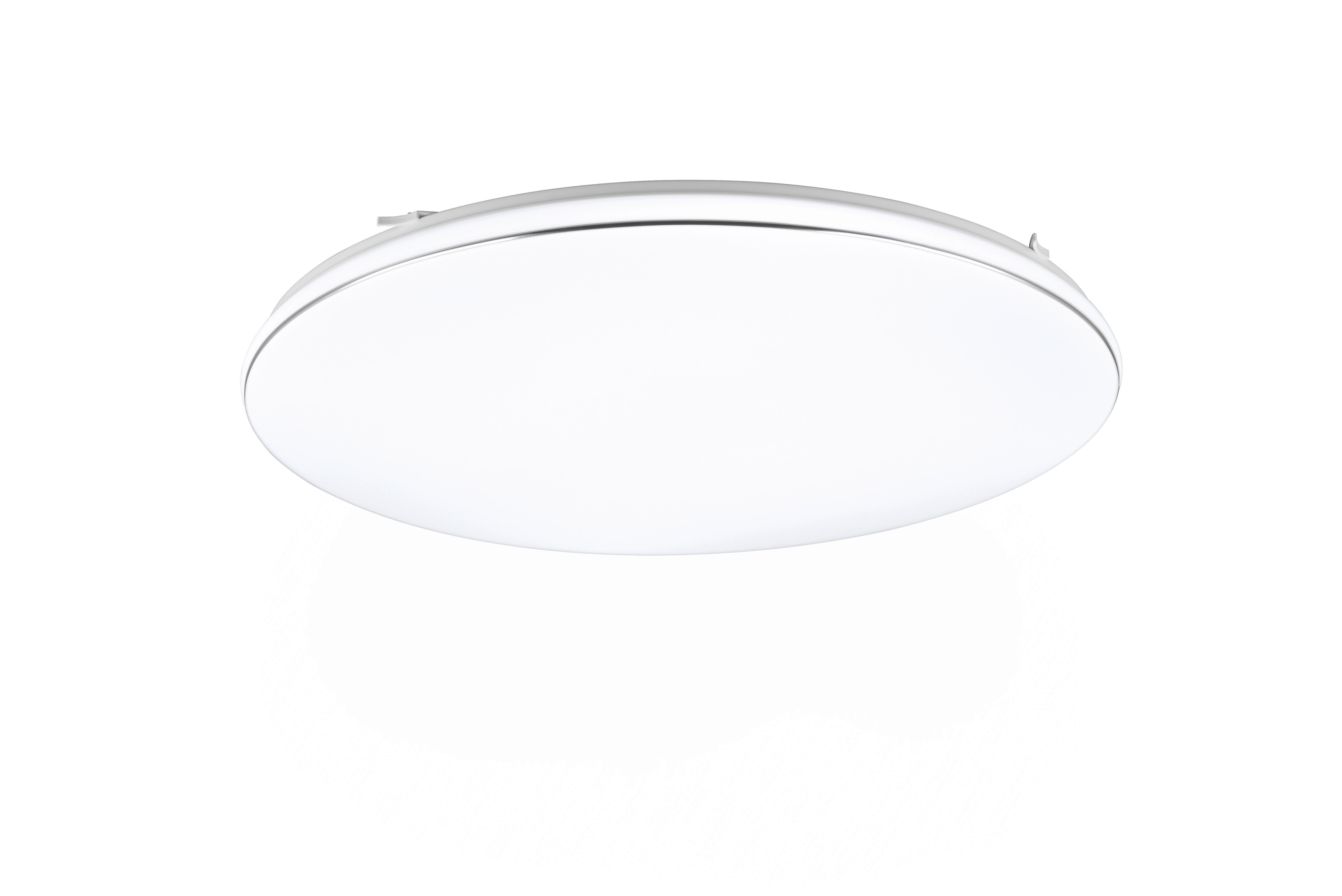 Led-deckenleuchte Blanca Ø 53 Cm Dimmbar - Weiß, Basics, Kunststoff (53/5cm)
