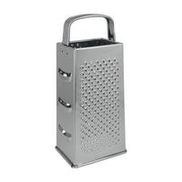 Vierkantreibe Aus Edeltstahl Manolis LxB: ca. 10,6x8,1 cm - Edelstahlfarben, Basics, Metall (10,6/8,1/23,5cm) - Metaltex