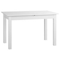 Esstisch Ausziehbar Coburg 120-160x70 Cm Weiß - Weiß, Design, Holzwerkstoff (120/70/76,5cm) - Carryhome