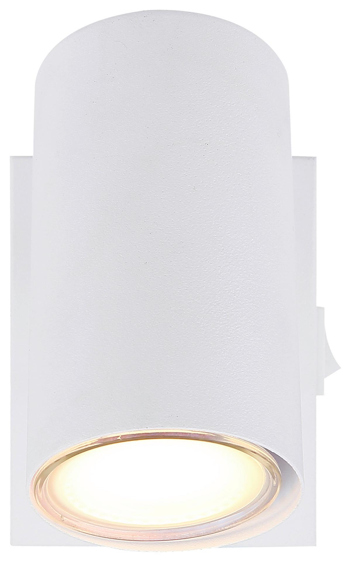 BODOVÉ SVIETIDLO WITMO2 - biela/chrómová, Modern, kov (7/10/12cm) - Mömax