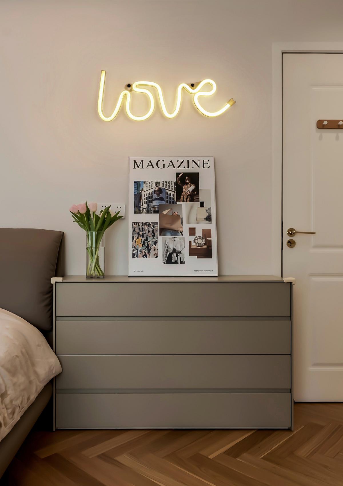 DEKORAČNÍ LED SVÍTIDLO LIEBES - bílá, Konvenční, plast (35/12,7/1,7cm) - Mömax