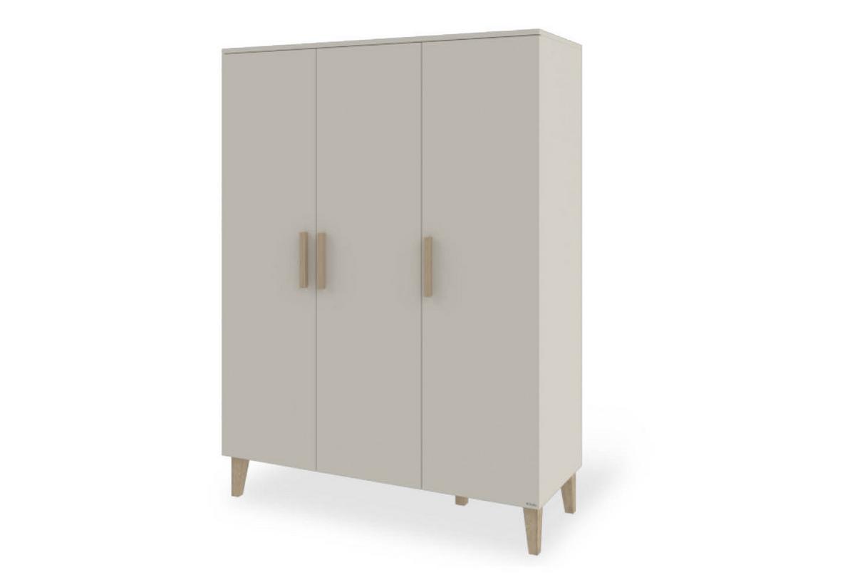 BABYZIMMER TAMI - Eichefarben/Beige, Basics, Holzwerkstoff - Pinolino