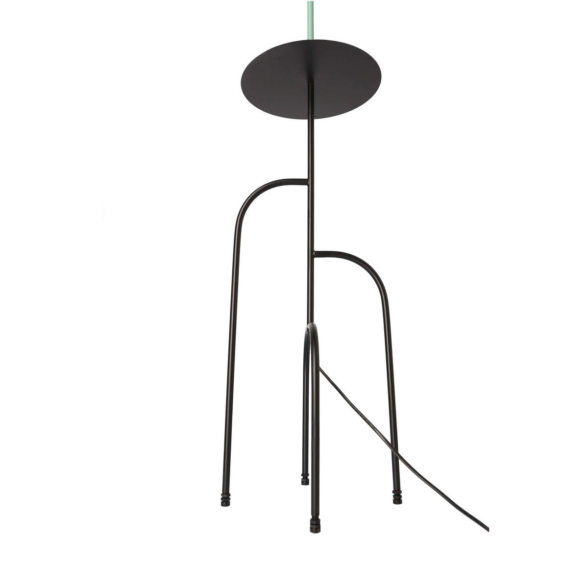 Stehleuchte 51-00064 Ravello - Schwarz, KONVENTIONELL, Metall (25/34/175cm)