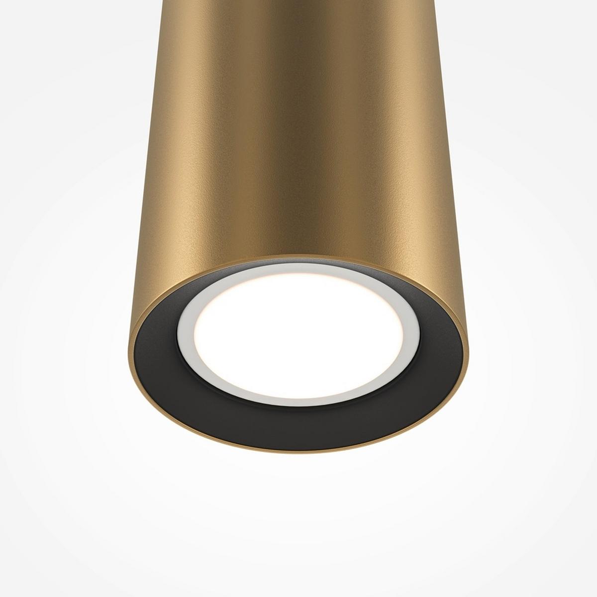 Pendelleuchte Pro Focus - Goldfarben, MODERN, Metall (6/40cm) - MAYTONI