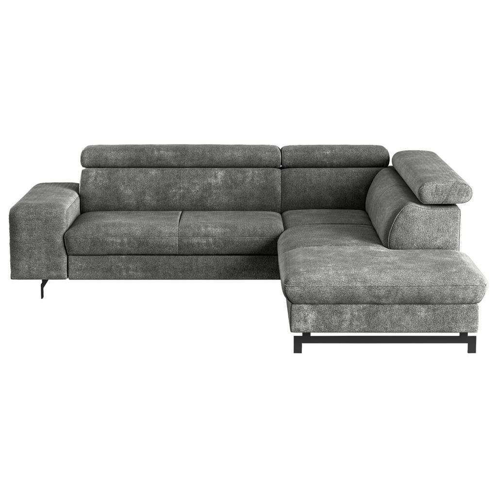 Ecksofa mit Schlaffunktion + Bettkasten Emma 262x215 cm