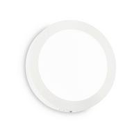 Deckenleuchte Universal Weiß D: 40 cm - Weiß, KONVENTIONELL, Metall (40/4cm) - Ideal Lux