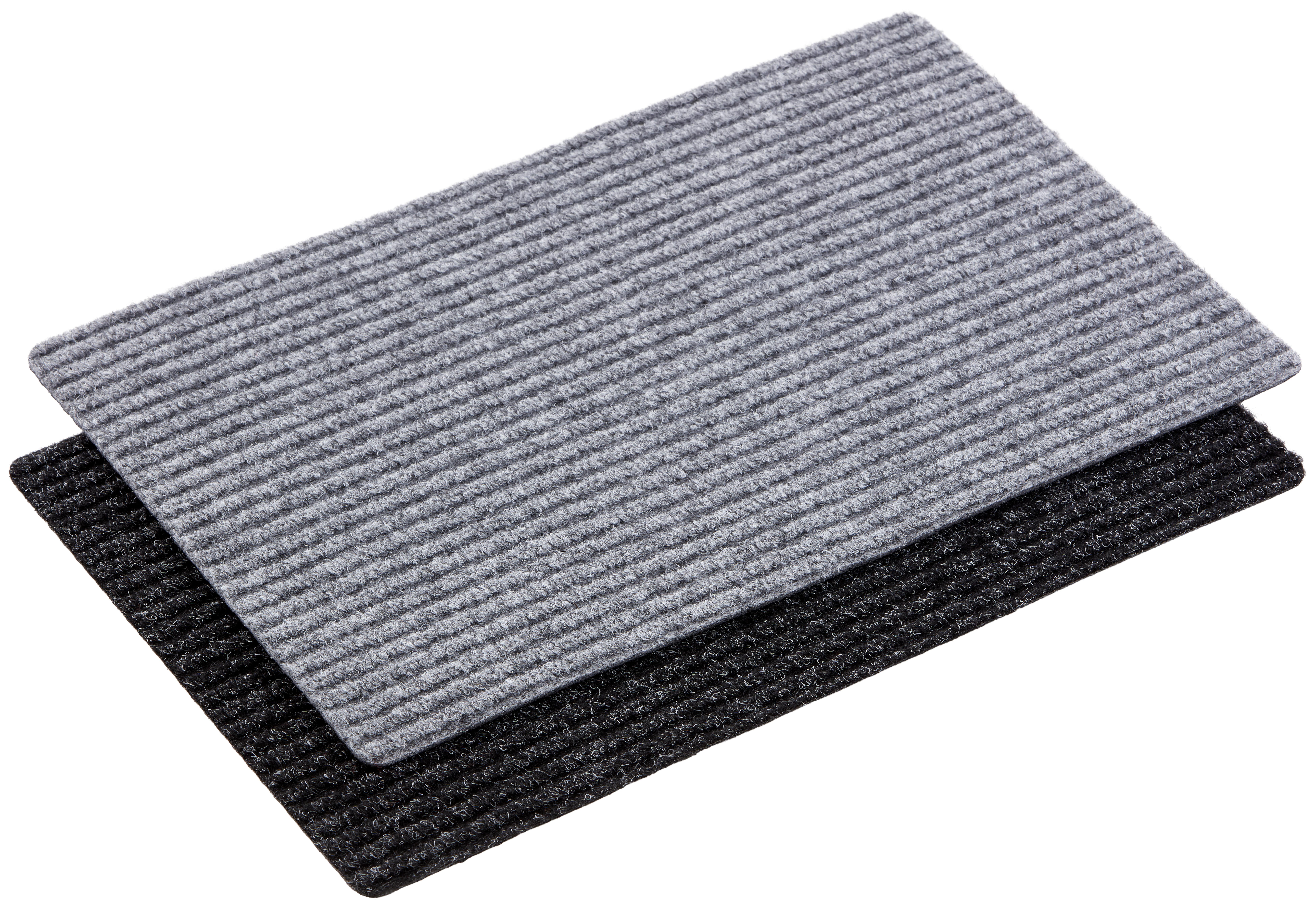Fußmatte Matthias 40x60 cm Schmutzabweisend - Grau, Basics, Kunststoff (40/60cm) - Homezone