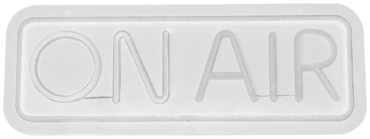 Led-wandleuchte Air - Transparent/Weiß, Basics, Kunststoff (60/21/1,9cm) - Luca Bessoni
