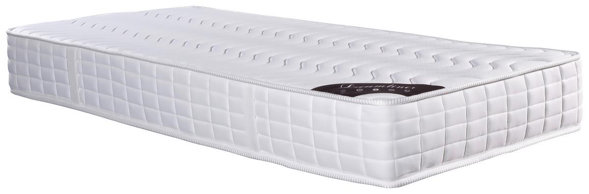 Taschenfederkernmatratze Dreamliner 80x200 H3 H: 24 Cm - Weiß, Basics, Textil (80/200cm) - MID.YOU